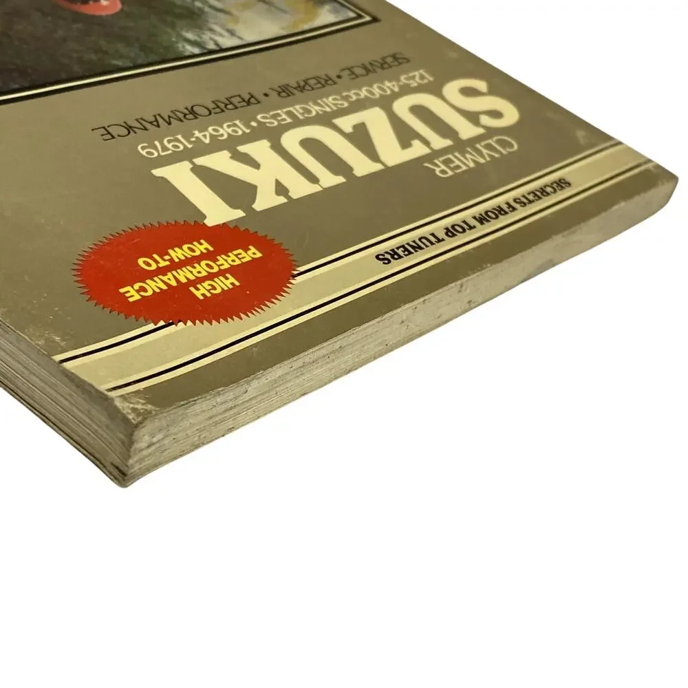 Clymer Suzuki 125-400cc Singles 1964-1979 Service Repair Performance Manual M369